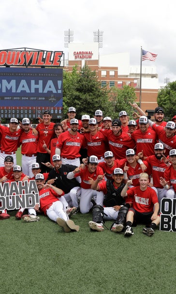 Louisville 1st in to CWS; Rocker no-hitter keeps Vandy alive